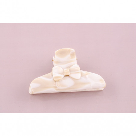 Handmade hairclip Little knots MM simple two Small