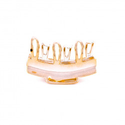 Hairclip Injected pliers GM simple 9 openwork teeth 2