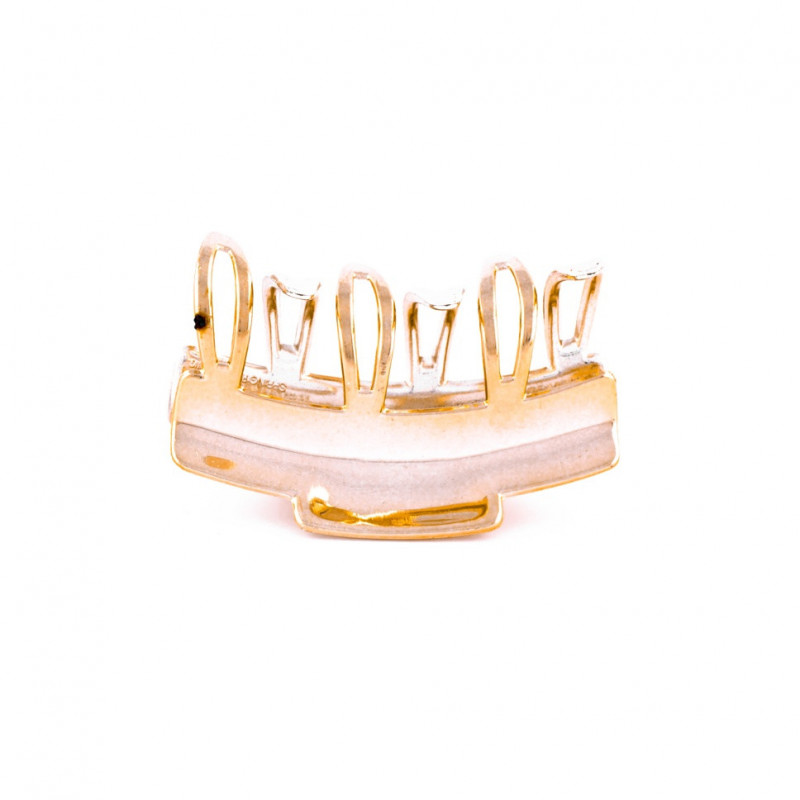 Pince injectée GM simple 8 dents ajourées