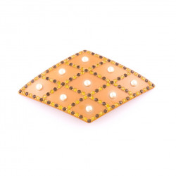 Ponytail 8cm Geo quilted GM full beaded braid 2