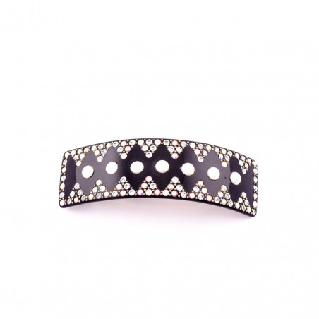 Barrette matic QDC Géo Matelassé GM full galon perlé