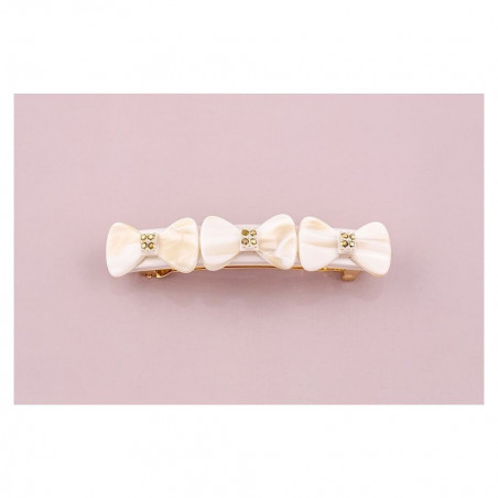 Ponytail 8cm Little knots MM center of strass three mini