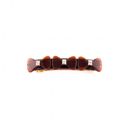 Ponytail 8cm Little knots MM center of strass three mini