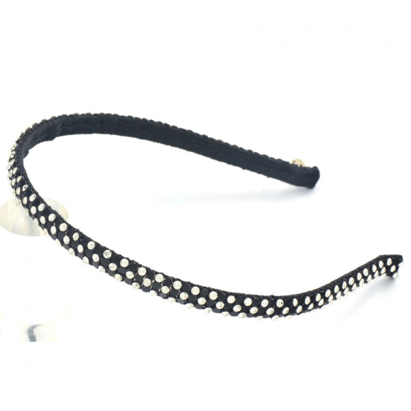 Wick headband Braided circle GM light width 11mm