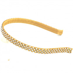 Wick headband Braided circle GM light width 11mm 2