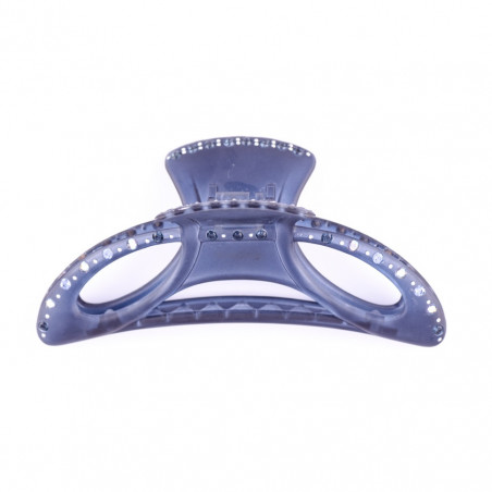 Hairclip Injected pliers TGM light two openwork ovals