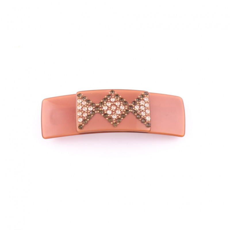 Barrette matic 8cm Triangles GM full
