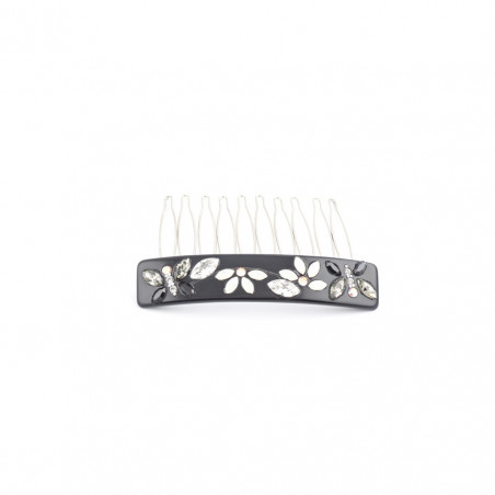 Rock'n roll comb Butterflies garland MM light flower