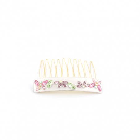 Rock'n roll comb Butterflies garland MM light flower