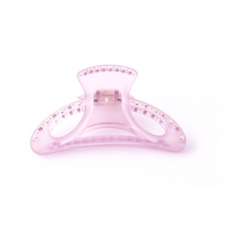 Hairclip Injected pliers MM light two openwork ovals