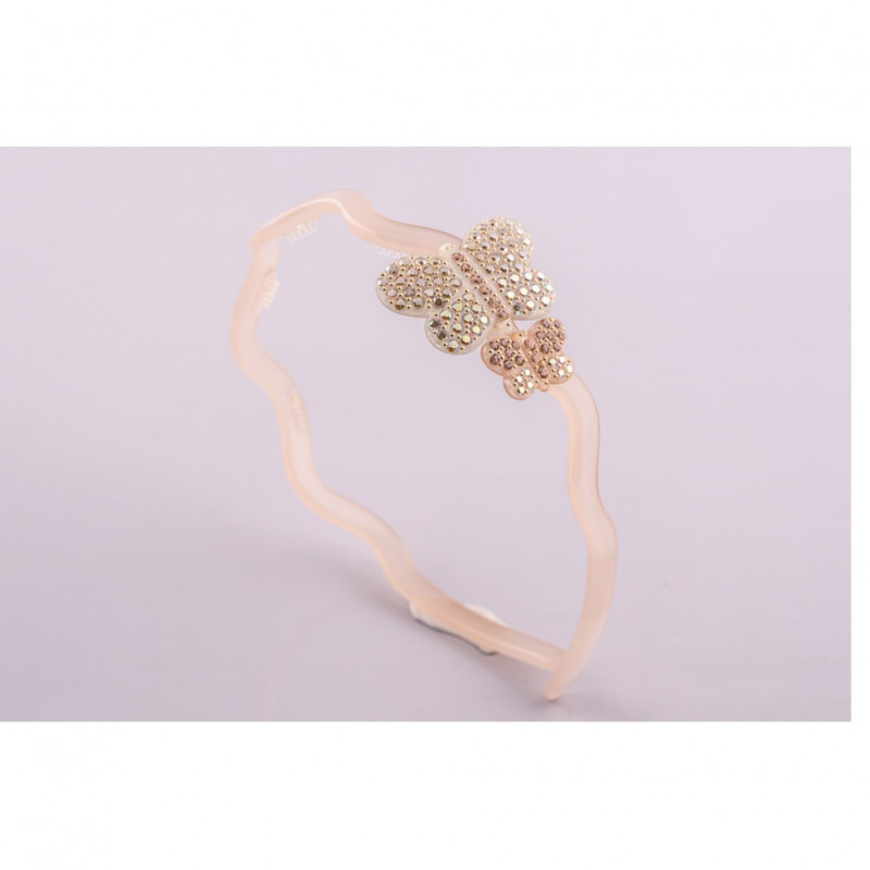 Handmade headband Little butterflies MM full a...